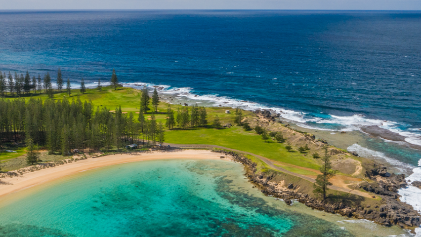 Emily Bay Norfolk Island, Australia