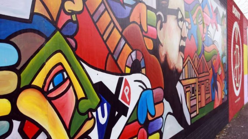 Peace Wall, Belfast, Ireland