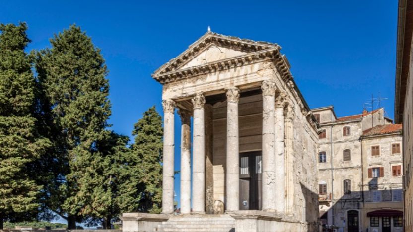 Temple of Augusta & Livia, Vienne, France