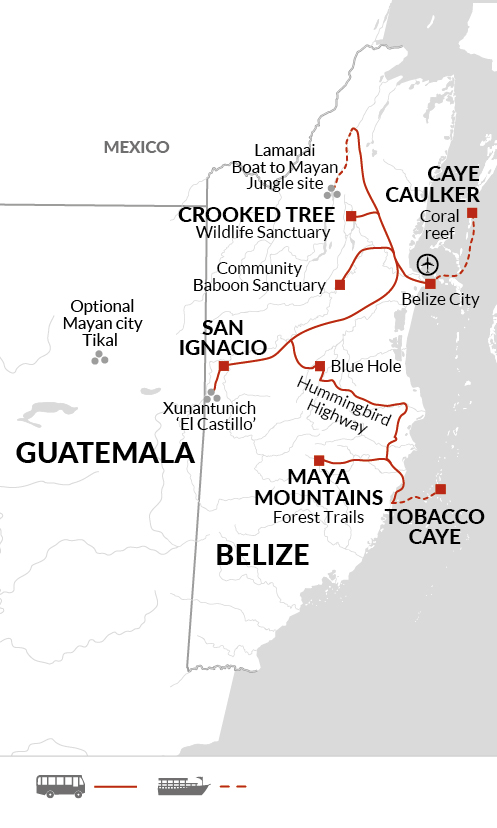 Family Belize Wildlife Adventure - Overview